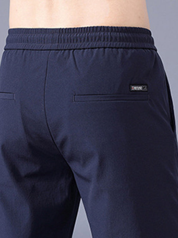 Straight Loose Elastic Boys Non-Iron Casual Pants Cargo Pants